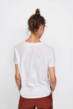 CONTRAST TWEED T-SHIRT