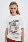 COMIC PRINT T-SHIRT
