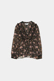FLORAL PRINT BLOUSE