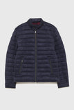 FAUX SUEDE PUFFER JACKET